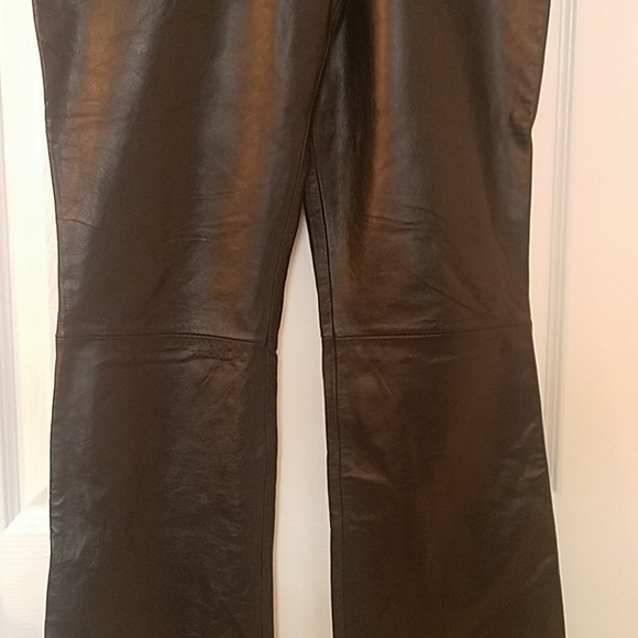 VINTAGE WILSON'S LEATHER PANTS. - Picture 7 of 8